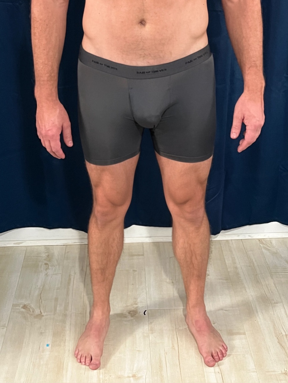 Men's Pair of Thieves  Breathable Dark Gray  Boxer Briefs - Comfort Fit